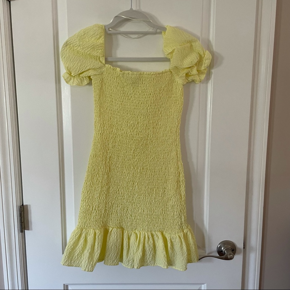 ruffled summer dress